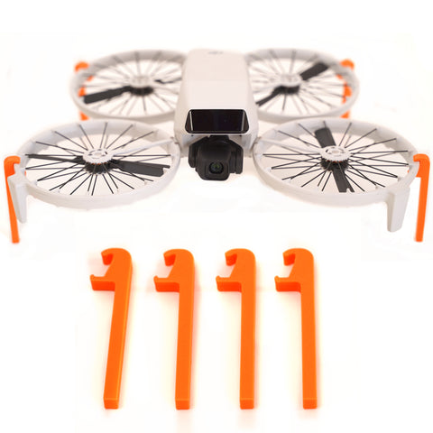 Landefüße, Landegestell passend für DJI Flip Drohne, Hight Landing Gear, Fahrwerk