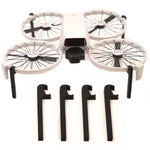 Landefüße, Landegestell passend für DJI Flip Drohne, Hight Landing Gear, Fahrwerk