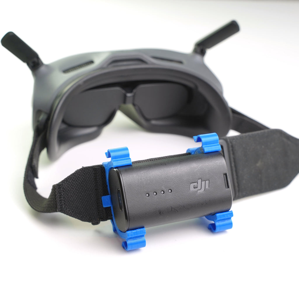 dji goggle brille Batterie Halterung passend für DJI Goggles 2/ V2 FPV Brille (für Avata – 3dquad by Zacharias P