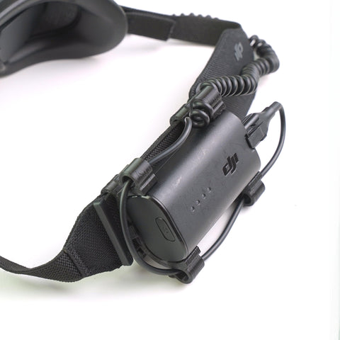 dji fpv goggles akku Batterie Halterung passend für DJI Goggles 2/ V2 FPV Brille (für Avata – 3dquad by Zacharias P